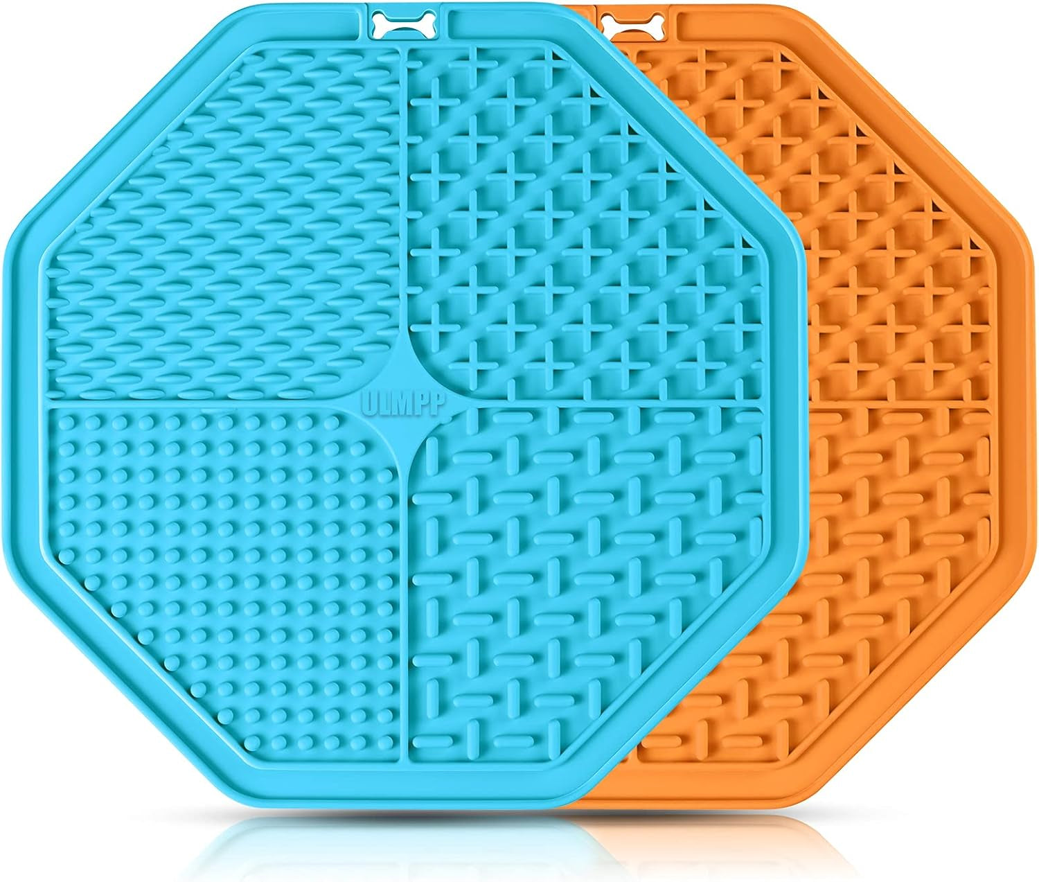 Licking Mat for Dogs and Cats, Premium Lick Mats with Suction Cups for Dog Anxiety Relief, Cat Lick Pad for Boredom Reducer, Dog Treat Mat Perfect for Bathing Grooming Etc.