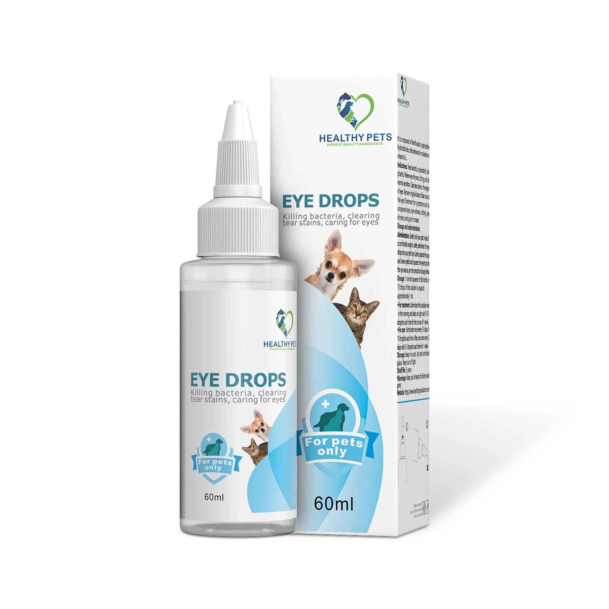 Pet Eye Drops - For Dogs & Cats - 10% Discount for Subscribers